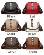 High-quality Messenger Bags For Women Luxury Crossbody Shoulder Bags Female(Black) - Image 7