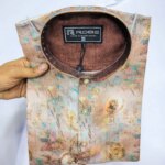 Indian Cotton Gorgeous Karchupi Panjabi - Image 7