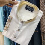 Indian Cotton Gorgeous Karchupi Panjabi - Image 4