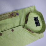 Indian Cotton Gorgeous Karchupi Panjabi - Image 6