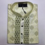 Indian Cotton Gorgeous Karchupi Panjabi - Image 5