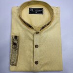 Indian Cotton Gorgeous Karchupi Panjabi - Image 4