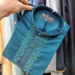 Indian Cotton Gorgeous Karchupi Panjabi - Image 4