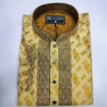 Indian Cotton Gorgeous Karchupi Panjabi - Image 5