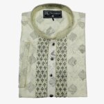 Indian Cotton Gorgeous Karchupi Panjabi - Image 2