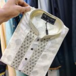 Indian Cotton Gorgeous Karchupi Panjabi - Image 4