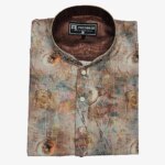 Indian Cotton Gorgeous Karchupi Panjabi - Image 2