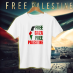 Jersey Fabrics Free Gaza Free Palestine T-shirt