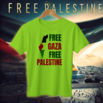 Jersey Fabrics Free Gaza T-shirt - Image 2
