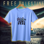 Jersey Fabrics Palestine will be  Free T-shirt