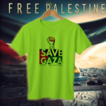 Jersey Fabrics Save Gaza T-shirt