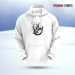 "KING" Islamic Hoodie (White) - Image 2