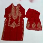 Kamiz + plaxo Shelloyar ( Merun) - Image 3