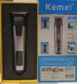 Kemei KM-431 Rechargeable LCD Screen Professional Hair Trimmer for Men - Image 2