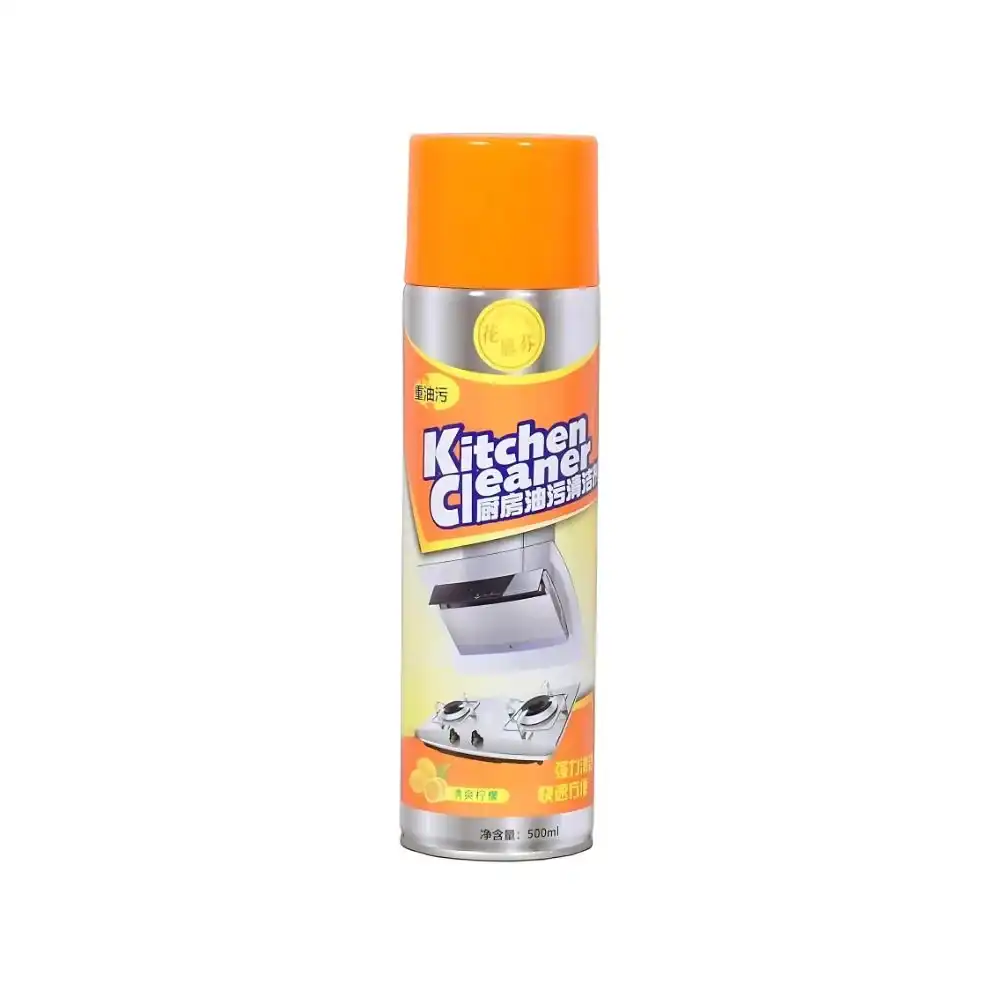 Kitchen-Oil-Stain-Cleaner-500ml-Kitchen-Cleaner-Foam-Cleaning-Spray Kitchen Oil Stain Cleaner 500ml Kitchen Cleaner Foam Cleaning Spray - Image 1