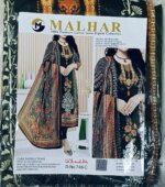 MALHAR 100% Premium cotton lawn digital printed 3 Piece