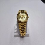 MICHAEL KORS Stainless Steel fashionable Men's watches Golden