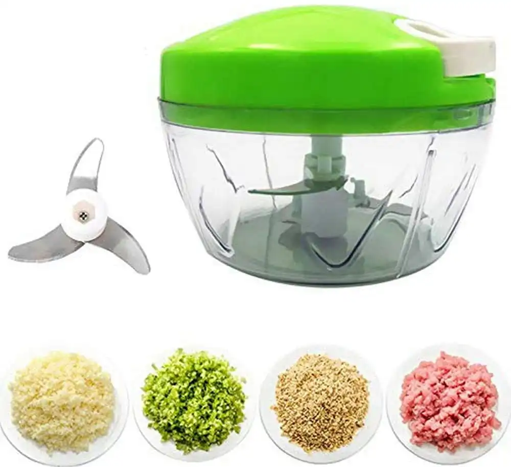 Manual-Vegetable-Chopper-Kitchen-Speedy-Chopper-Garlic-Cutter-Vegetable Manual Vegetable Chopper Kitchen Speedy Chopper Garlic Cutter Vegetable - Image 1