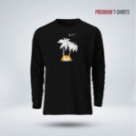 Men's Full Sleeve (Coconut Tree) T-Shirt - Image 3