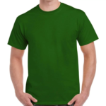 Men's Premium Solid T-Shirt- Green - Image 2