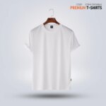 Men's Premium Solid T-Shirt- White