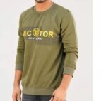 Men's Stylish Sweatshirt- Victor Olive