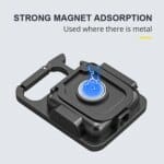 Multi-functional Outdoor Keychain Light with 800Lm COB and 3 Lighting Modes, for Camping, Hiking and Emergencies - Image 4