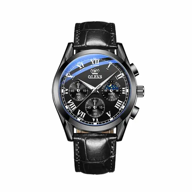 OLEVS-2876-Mens-Quartz-Watch OLEVS 2876 Men’s Quartz Watch - Image 1