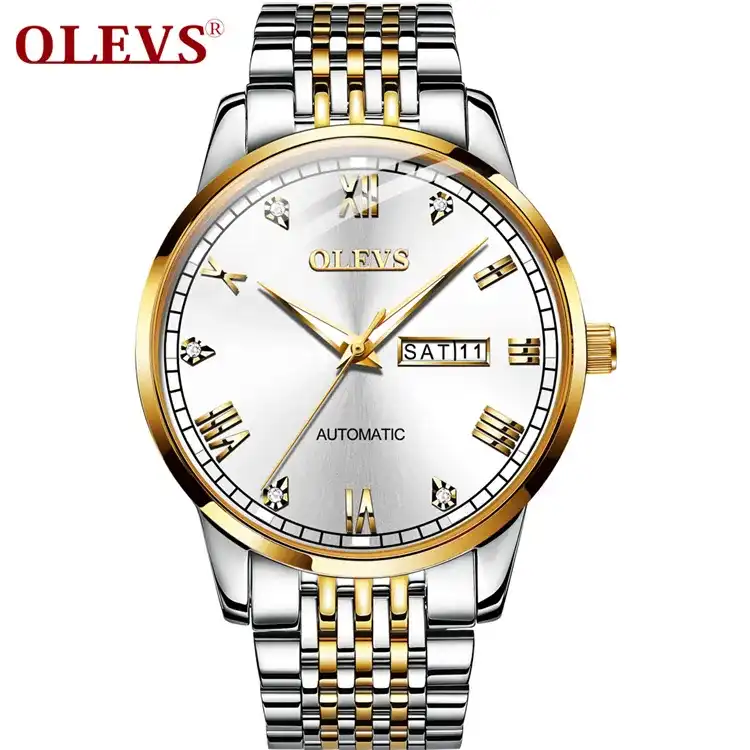 OLEVS-6602-Luxury-Watch OLEVS 6602 Luxury Watch - Image 1