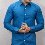 Oxford Cotton formal shirt For Men's - Image 3