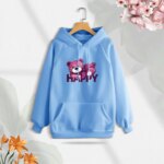 Premium Comfortable (Happy) Ladies winter hoodie - Image 2