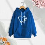 Premium Comfortable (Love Butterflies) Ladies winter hoodie