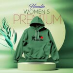 Premium Comfortable (Princess-Green) Ladies winter hoodie - Image 2