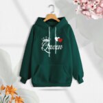 Premium Comfortable (Queen-Green) Ladies winter hoodie - Image 2
