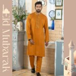 Premium Quality Panjabi Pajama Set (Kathali) - Image 2