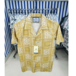 Pure Cotton Half Sleeve Print Shirt for Men's - Image 2