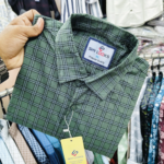 Pure Cotton full Sleeve Check Shirt for Men's - Image 2