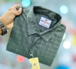 Pure Cotton full Sleeve Check Shirt for Men's - Image 3