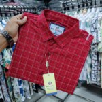 Pure Cotton full Sleeve Check Shirt for Men's - Image 2