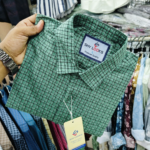 Pure Cotton full Sleeve Check Shirt for Men's - Image 2