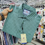 Pure Cotton full Sleeve Check Shirt for Men's - Image 2