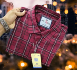 Pure Cotton full Sleeve Check Shirt for Men's - Image 3