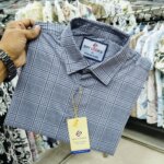 Pure Cotton full Sleeve Check Shirt for Men's - Image 2