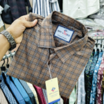 Pure Cotton full Sleeve Check Shirt for Men's - Image 2