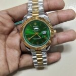 Rolex Quartz Movement Stainless Steel Analog Watch for Men - Image 6