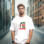 Save GAZA Cotton T-shirt - Image 2