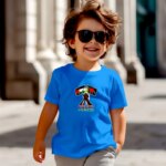 Save Gaza (Cotton) T-Shirt for Kids - Image 2