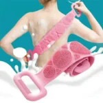 Silica Gel Bath Towel Back Strip Belt Bathroom Equipment - Image 3