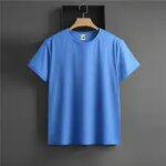 Stylish Comfortable sports T-Shirt(sky) - Image 2