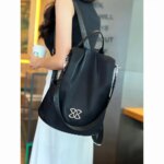 Women Large Capacity Outdoor Tote Bag (Black) - Image 2